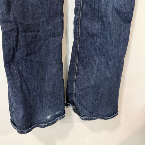 Hudson Women's Maternity Jeans Bootcut Flare Blue Stretch - Picture 6 of 8